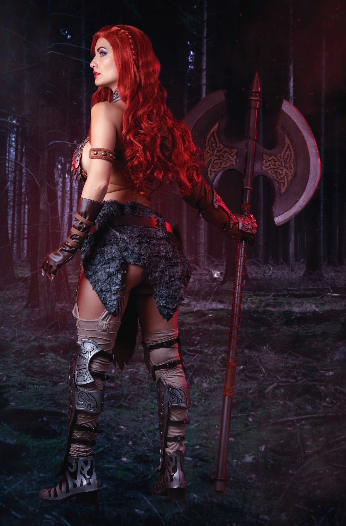 Red Sonja Barbarella #2 Cover I – 1:10 Ratio Cosplay Ivy Red Sonja Virgin
