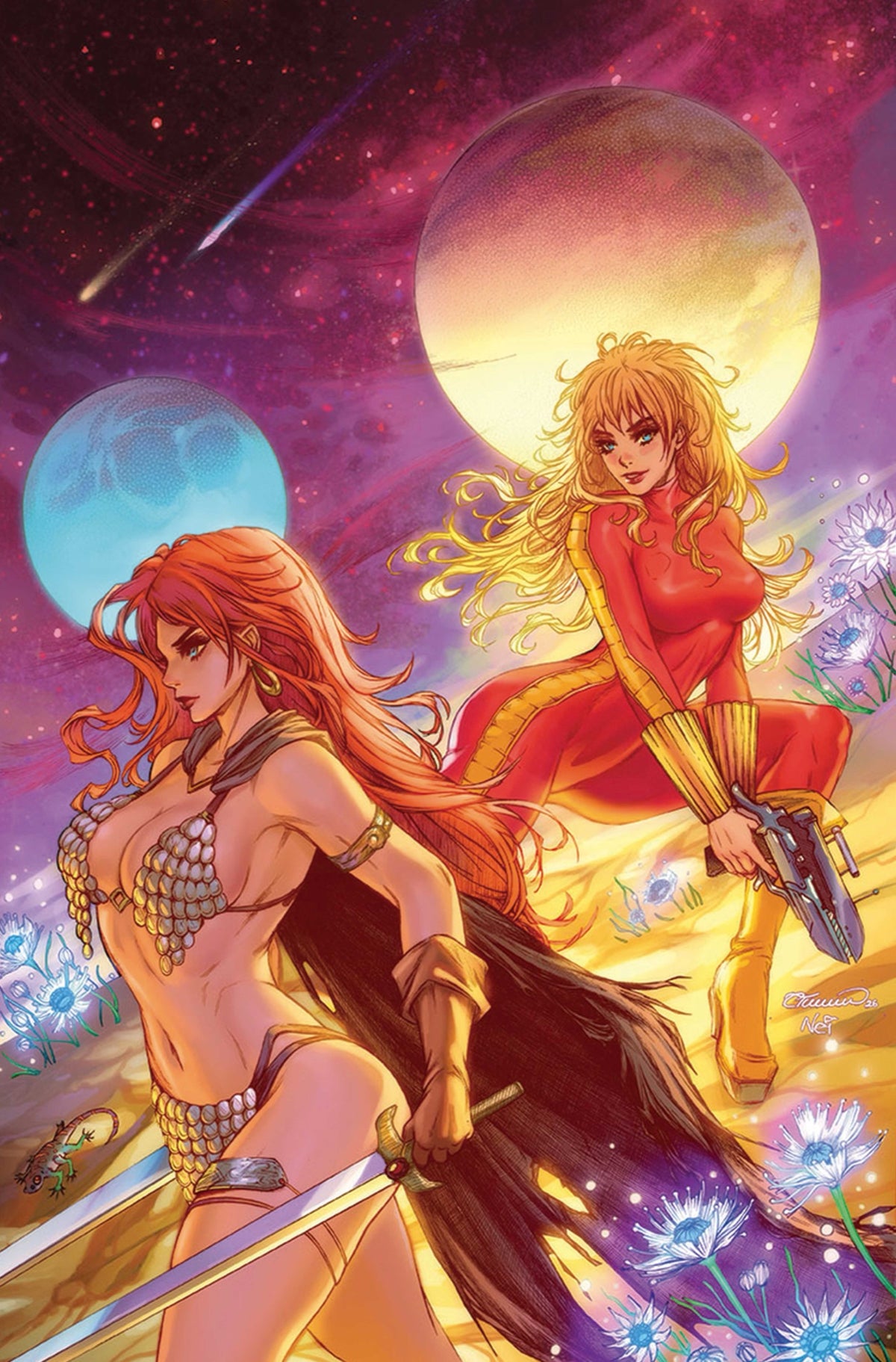 Red Sonja Barbarella #2 Cover K – 1:20 Ratio Collette Turner Virgin