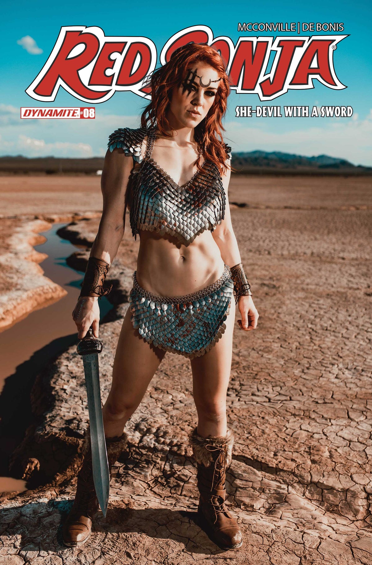 Red Sonja She Devil With a Sword #8 Cover E – Cosplay Molly Stewart Variant