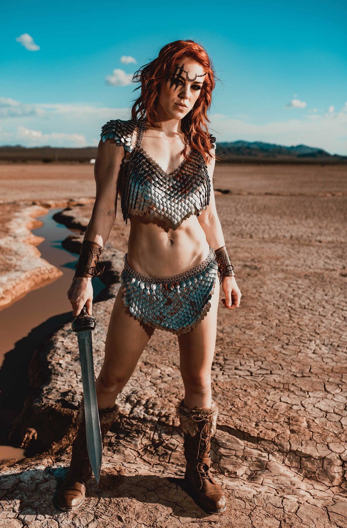 Red Sonja She Devil With a Sword #8 Cover H – 1:10 Ratio Cosplay Molly Stewart Virgin