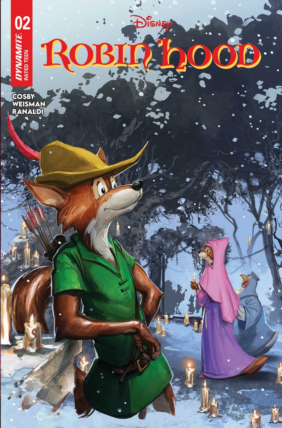 Robin Hood (2026) #2 Cover D – Clayton Crain Variant