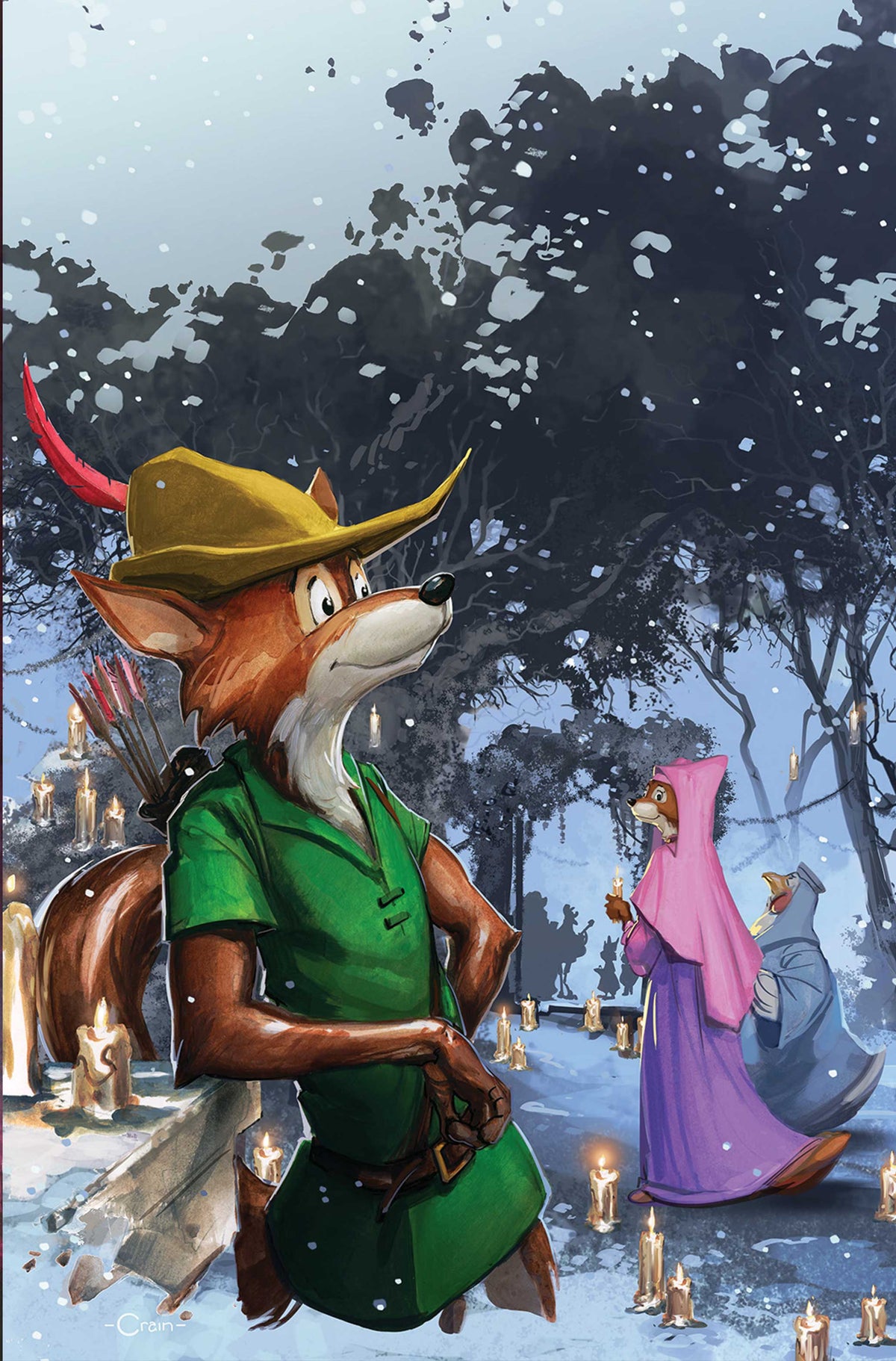 Robin Hood (2026) #2 Cover H – 1:10 Ratio Clayton Crain Virgin Variant