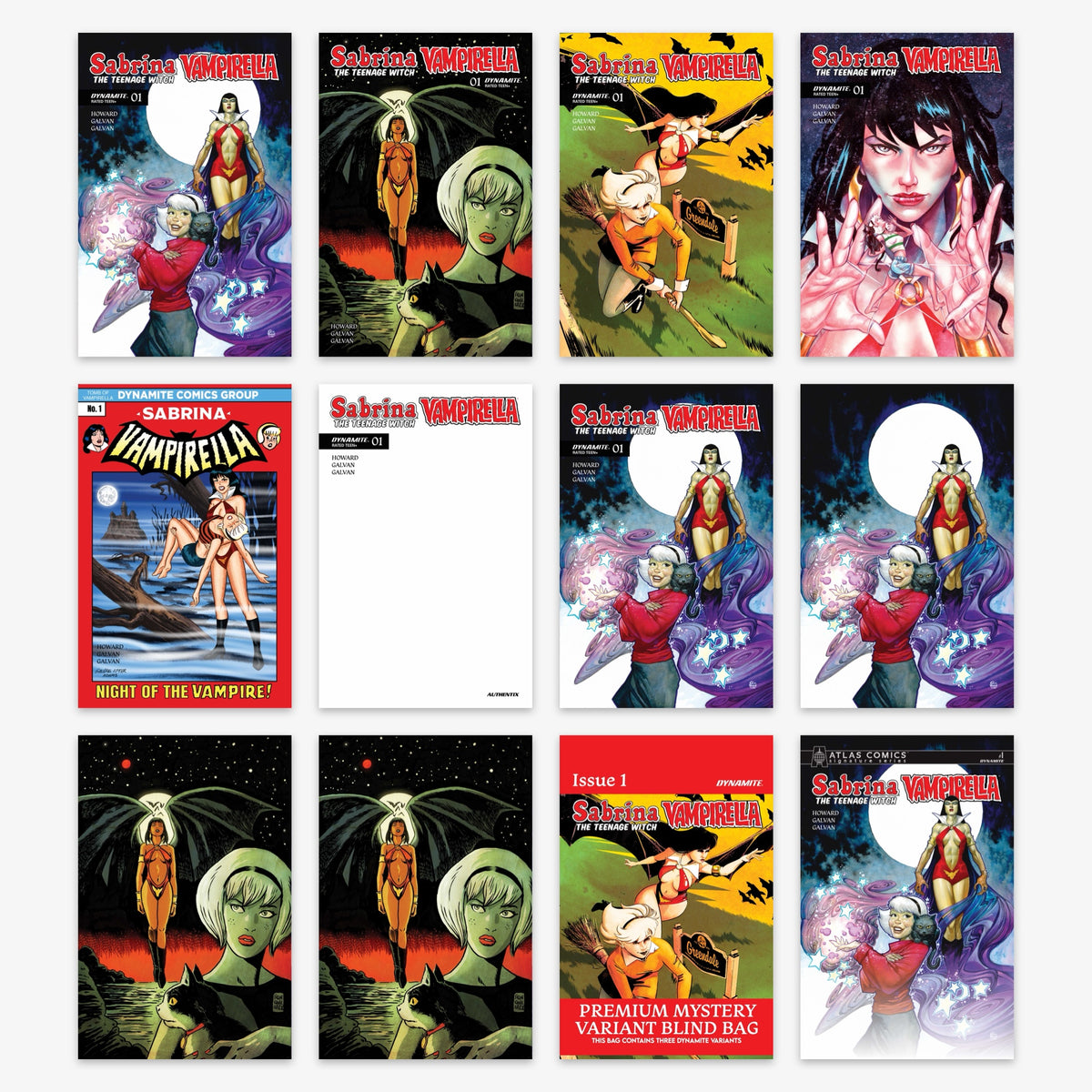 Sabrina the Teenage Witch Vampirella #1 Bundle – Covers A–L (No Incentive)