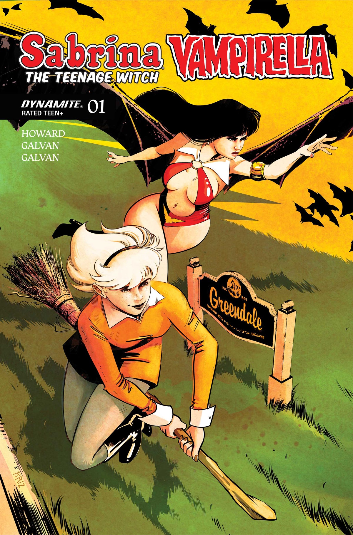 Sabrina the Teenage Witch Vampirella #1 Cover C – Sebastian Piriz Variant