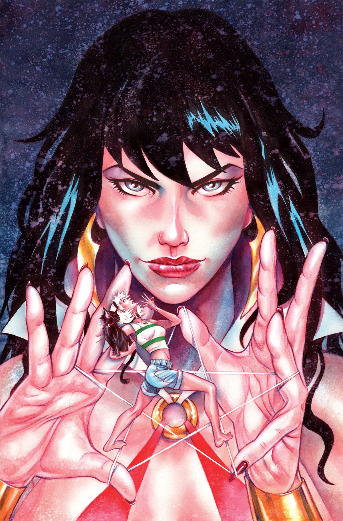 Sabrina the Teenage Witch Vampirella #1 Cover O – 1:15 Ratio Mike Rooth Virgin Variant