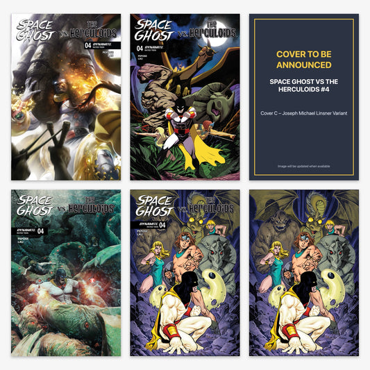 Space Ghost vs the Herculoids #4 Bundle – Covers A–F (No Incentive)
