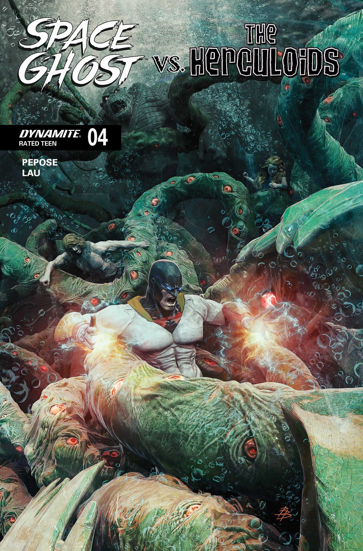 Space Ghost vs the Herculoids #4 Cover D – Bjorn Barends Variant