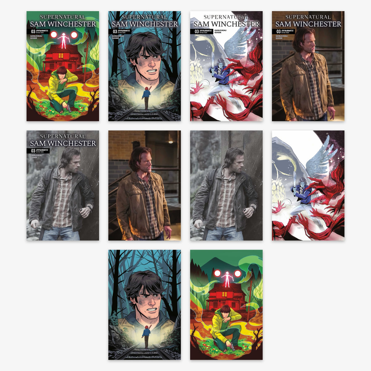Supernatural Sam Winchester #3 Bundle – Covers A–J (incl. Ratio Incentives)