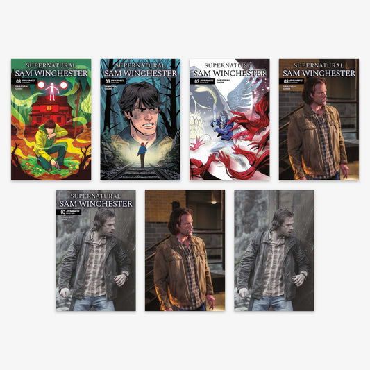 Supernatural Sam Winchester #3 Bundle – Covers A–G (No Incentive)