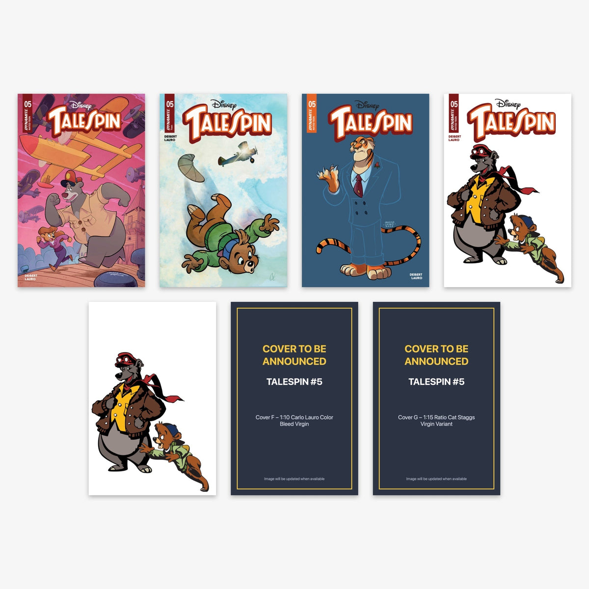Talespin #5 Bundle – Covers A–G (incl. Ratio Incentives) (includes cover to be announced)