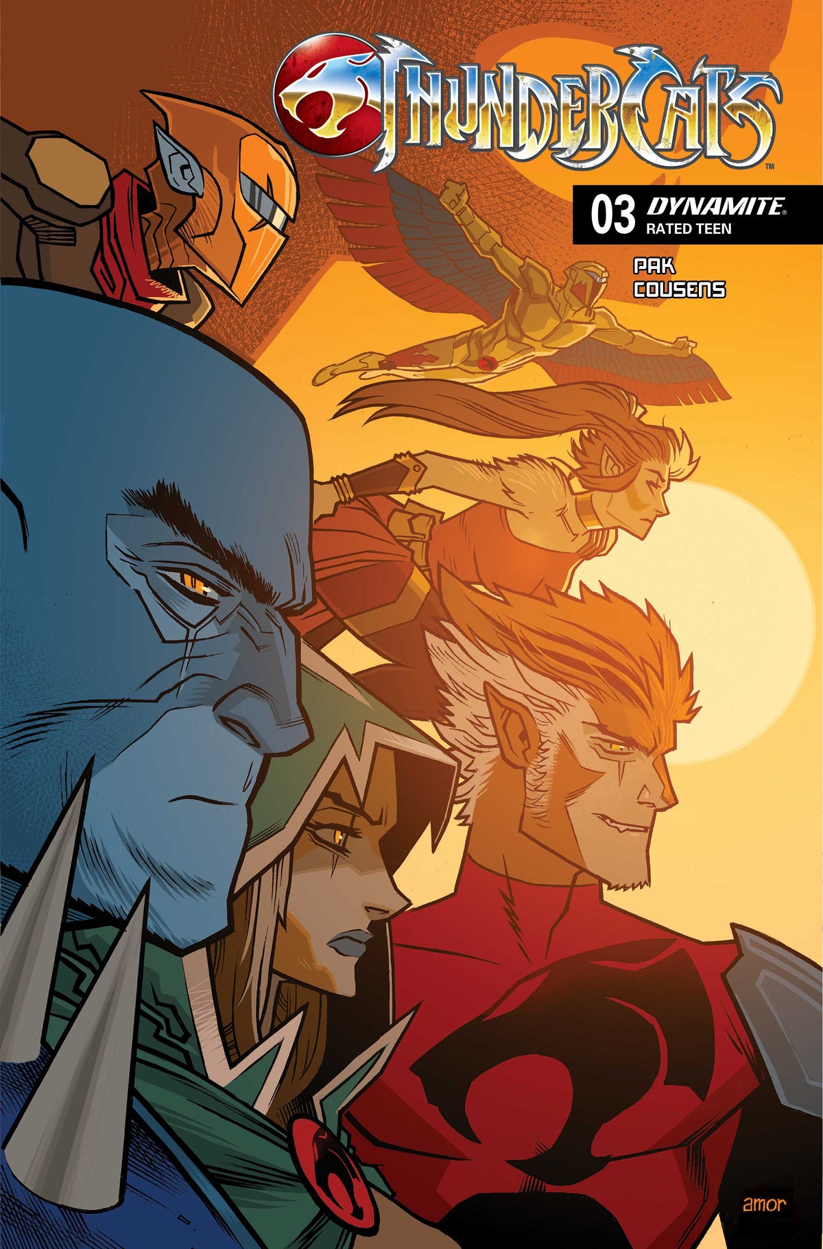 Thundercats (2026) #3 Cover A – John Amor