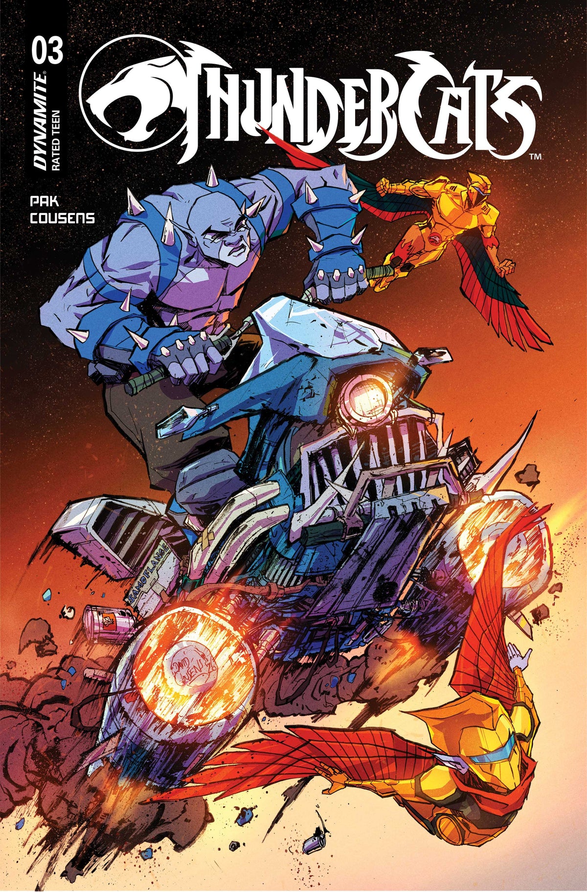 Thundercats (2026) #3 Cover B – David Cousens Variant
