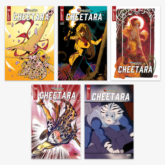 Thundercats Cheetara #4 Bundle – Covers A–E (No Incentive)
