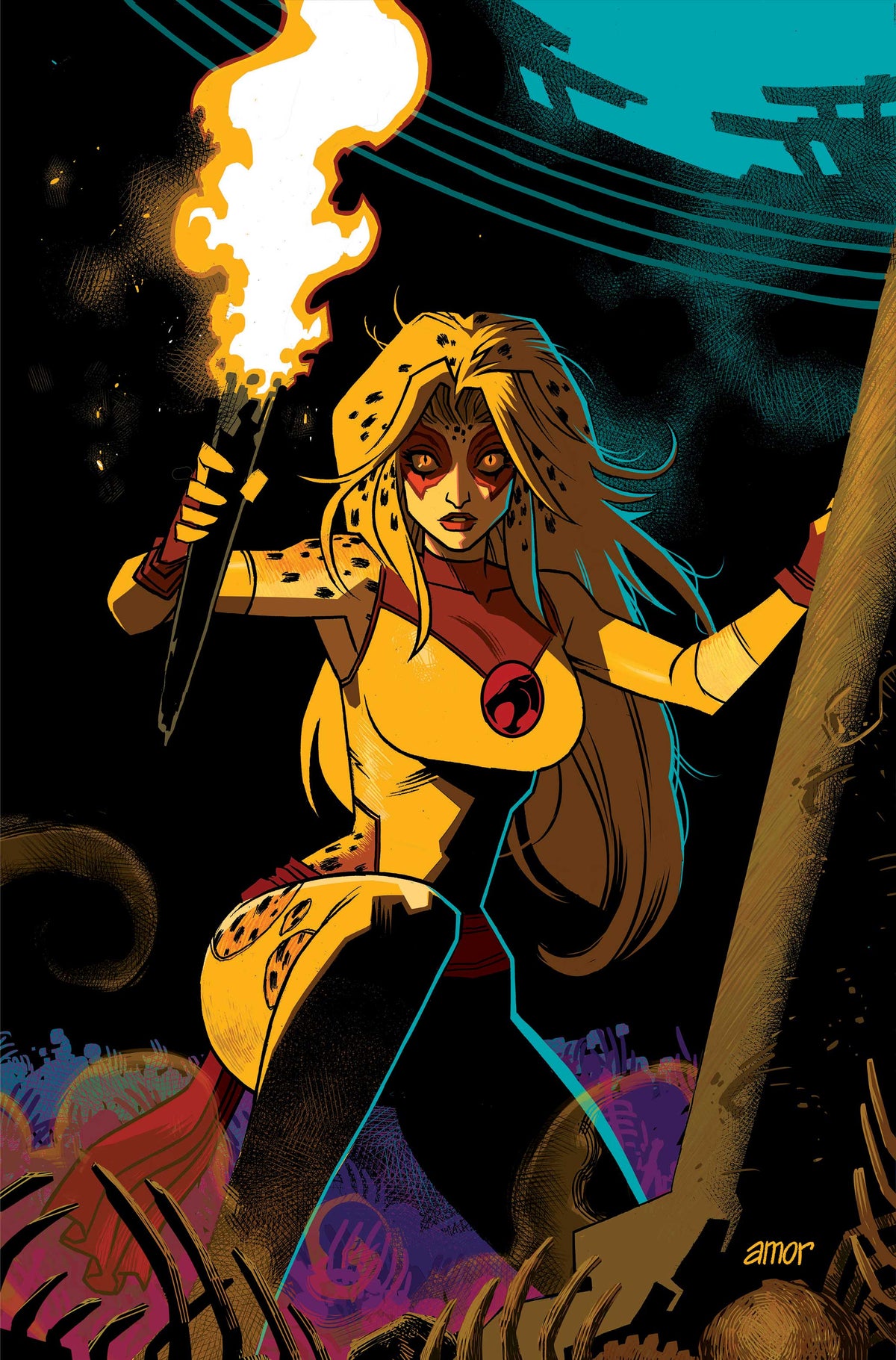 Thundercats Cheetara #4 Cover I – 1:20 Ratio John Amor Virgin Variant