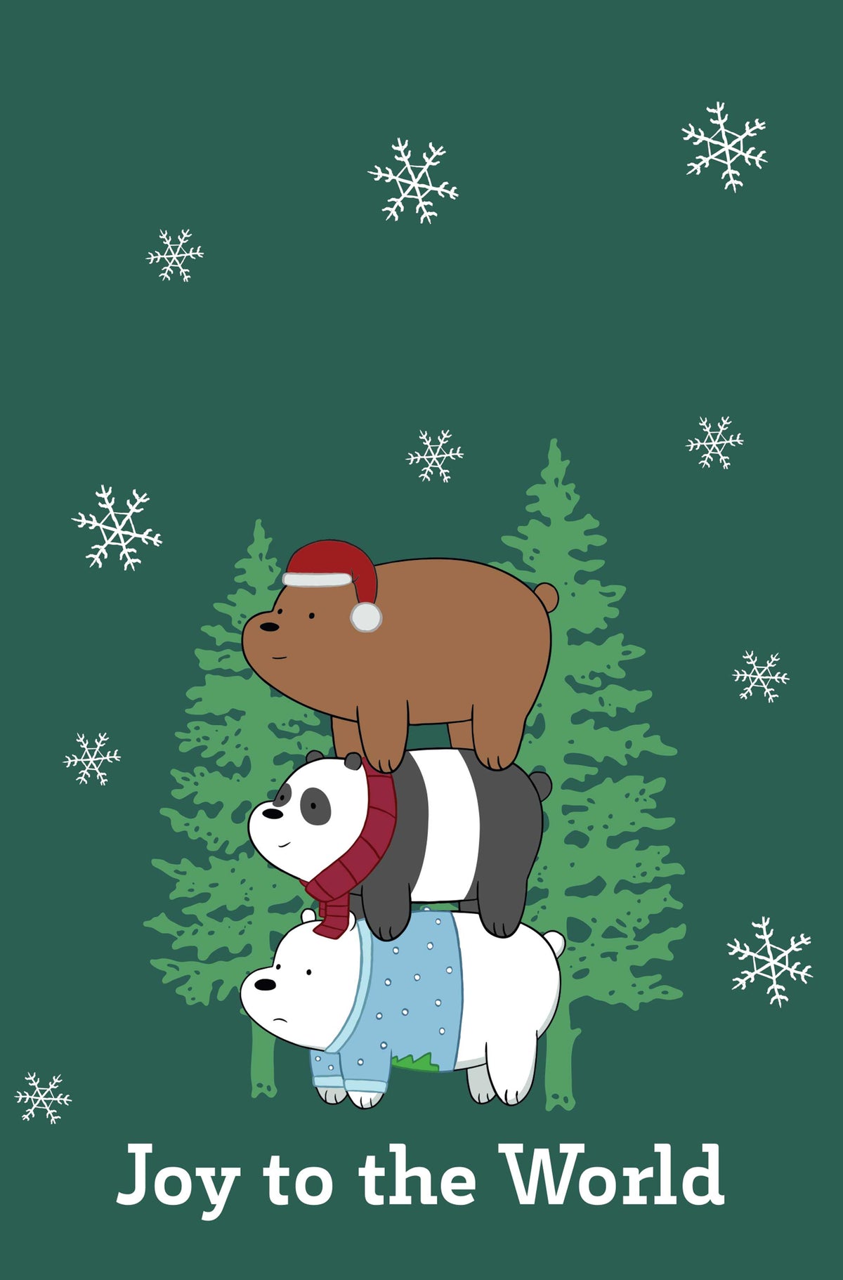 We Bare Bears Christmas Special #1 (ONE SHOT) Cover I – 1:15 Ratio Greeting Card Virgin Variant