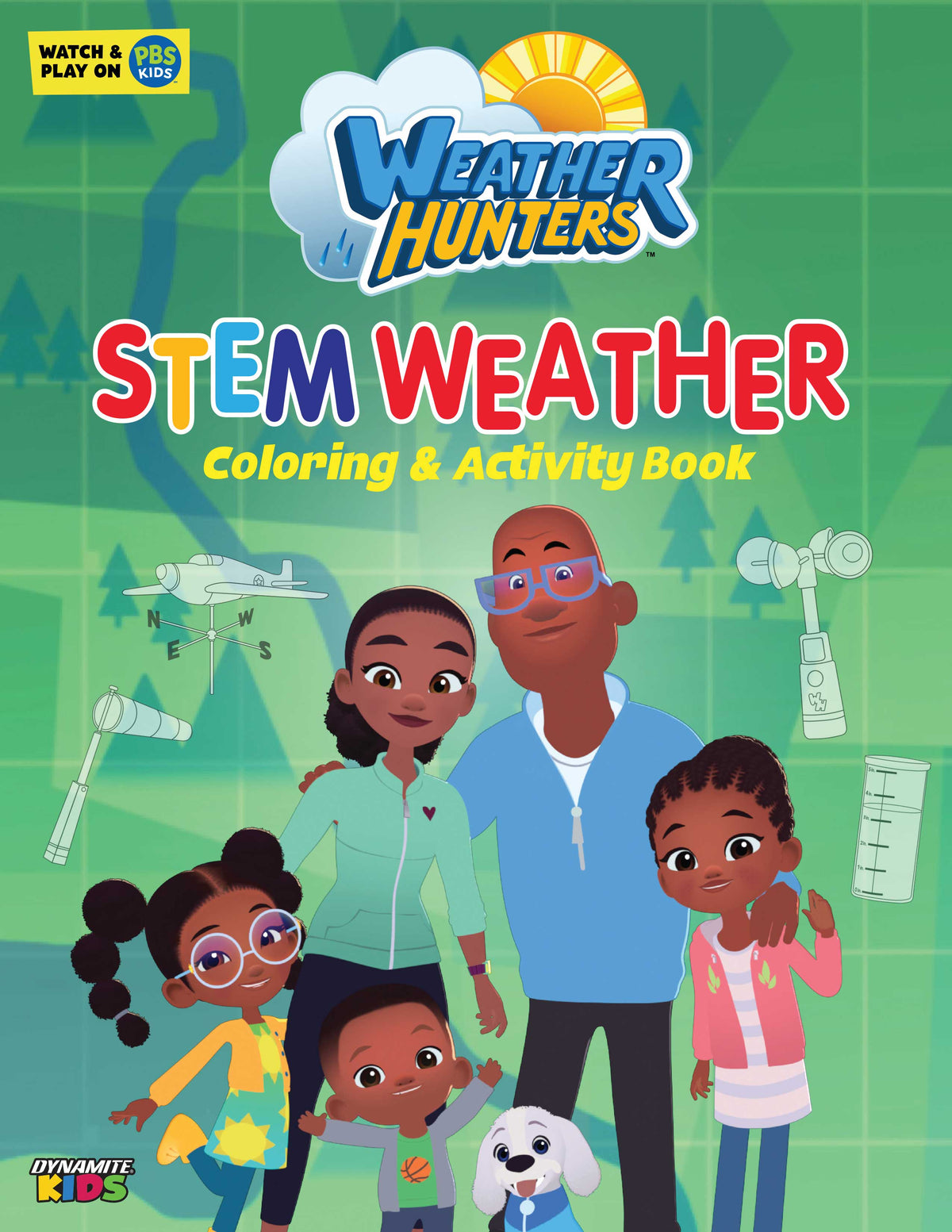 Weather Hunters Stem Weather Coloring & Activity Book TP Default Title