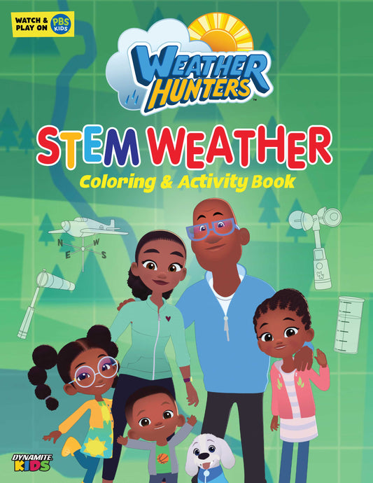 Weather Hunters Stem Weather Coloring & Activity Book TP Default Title