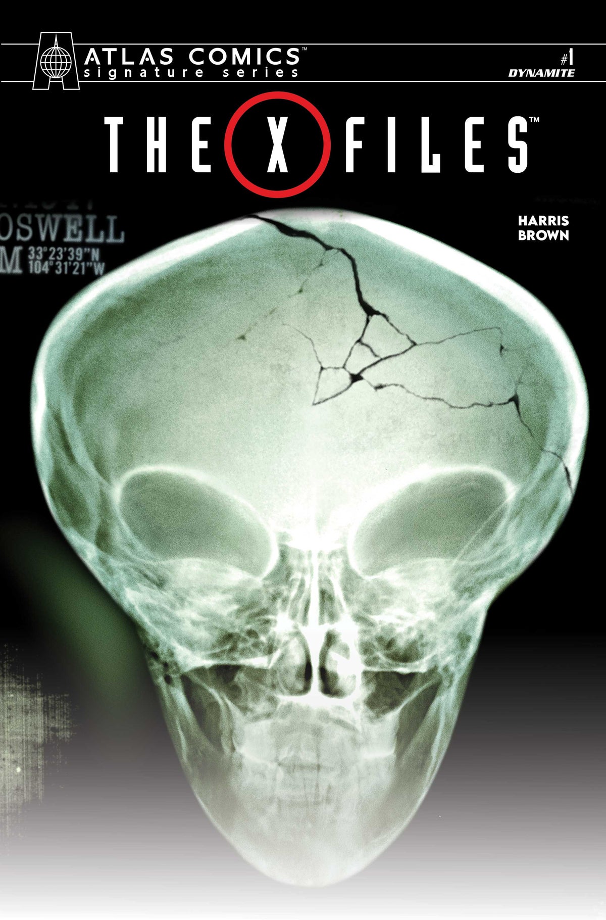 X Files (2026) #1 Cover I – Roswell Photo Atlas Ed Signed by Joe
