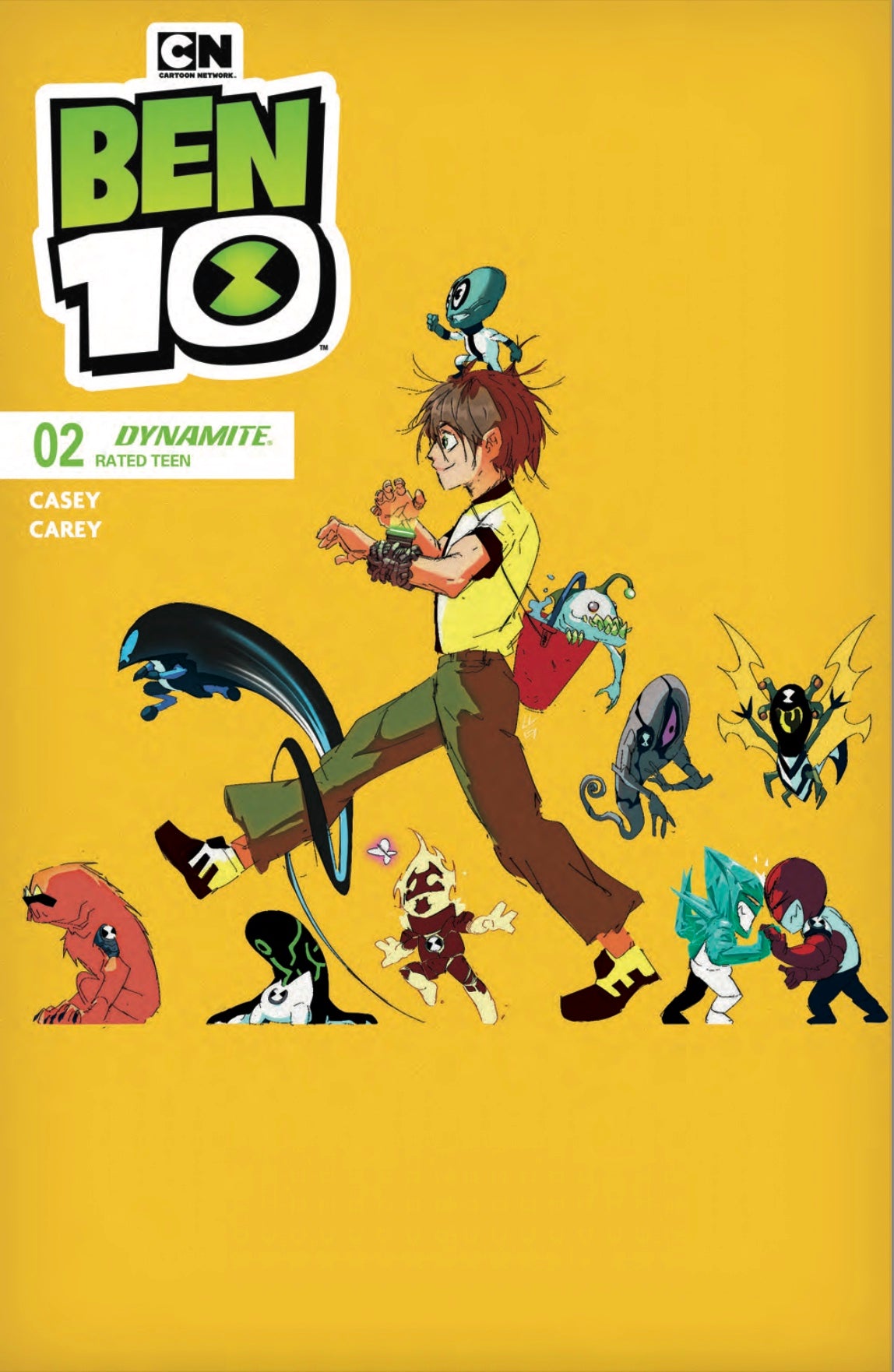 Ben 10 #2 Cover ZG – Dynamite Com Lucas Lee Garza Trade