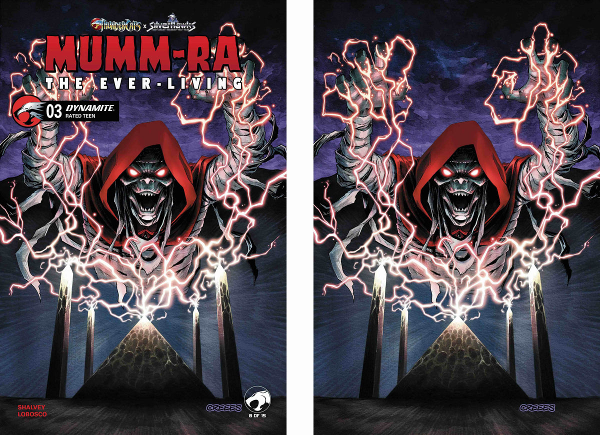 Mumm Ra the Ever Living #3 COVERS M & N DYNAMITE COM CREEES LEE (BUNDLE OF 2) Default Title