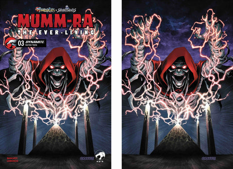 Mumm Ra the Ever Living #3 COVERS M & N DYNAMITE COM CREEES LEE (BUNDLE OF 2)