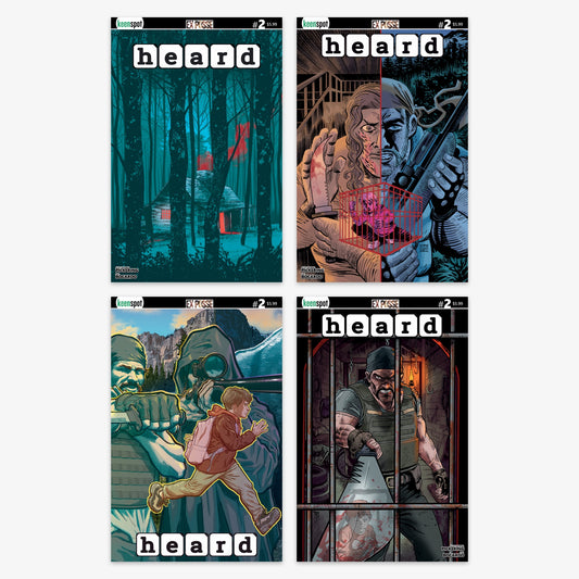 Heard #2 Bundle – Covers A–D