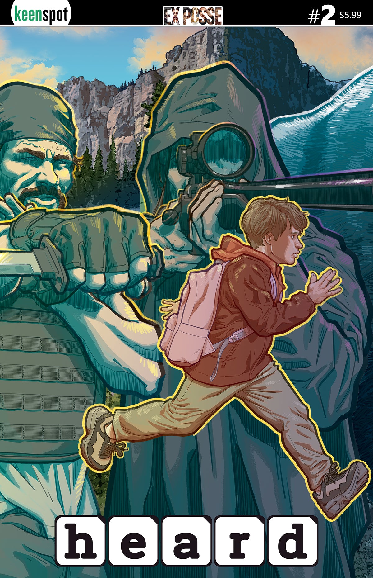 Heard #2 Cover C – Hugo Petrus Connecting Cover Variant