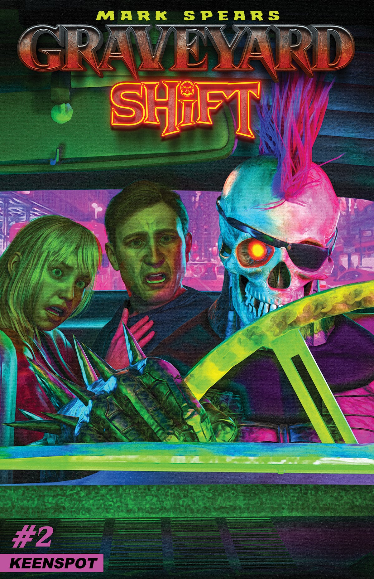 Mark Spears Graveyard Shift #2 Cover A – Mark Spears Shifting Gears