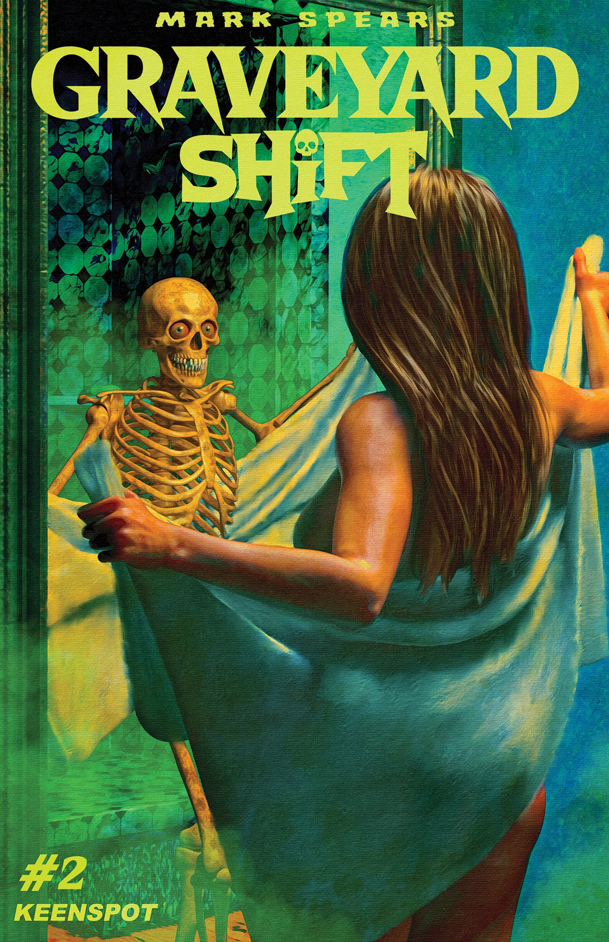 Mark Spears Graveyard Shift #2 Cover C – Mark Spears Body Shift Variant