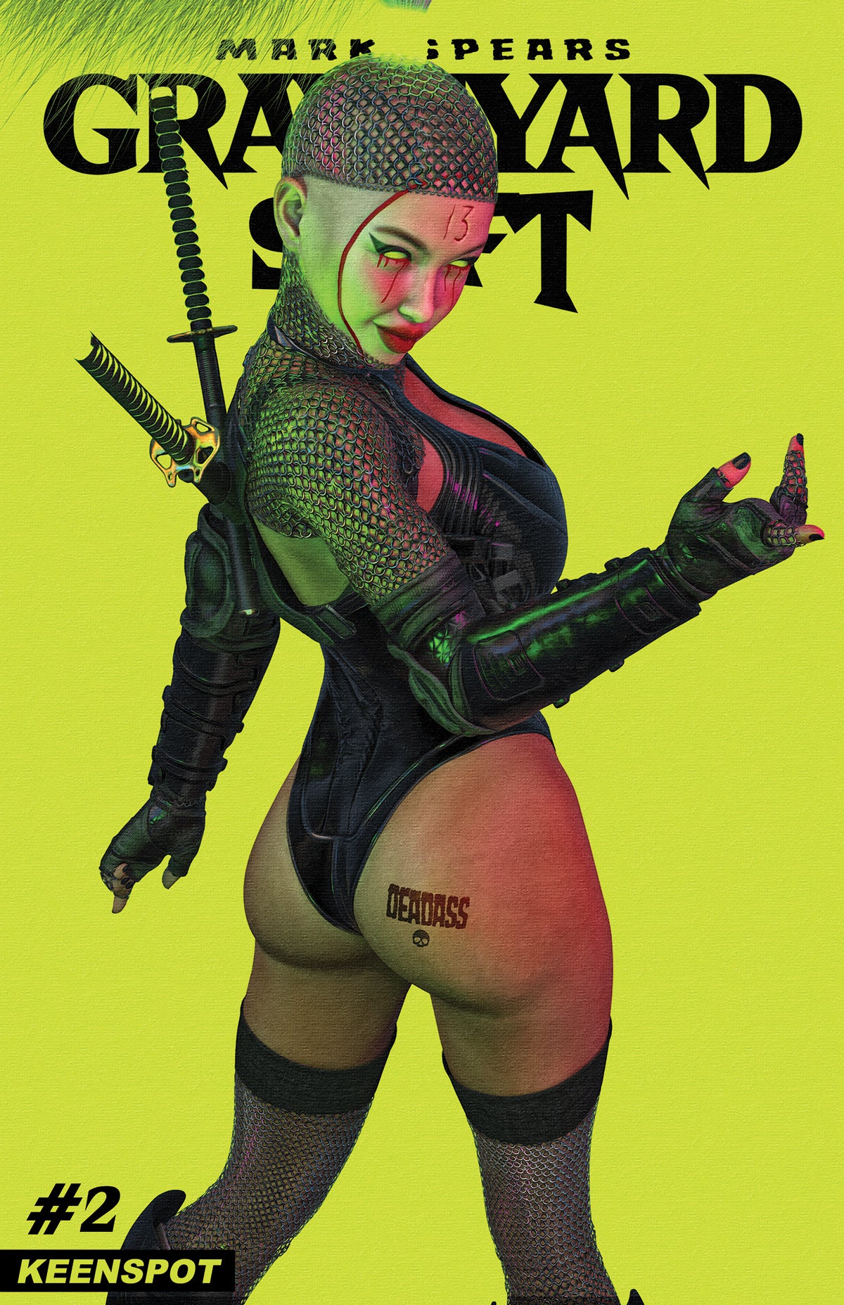 Mark Spears Graveyard Shift #2 Cover D – Mark Spears Deadass Variant