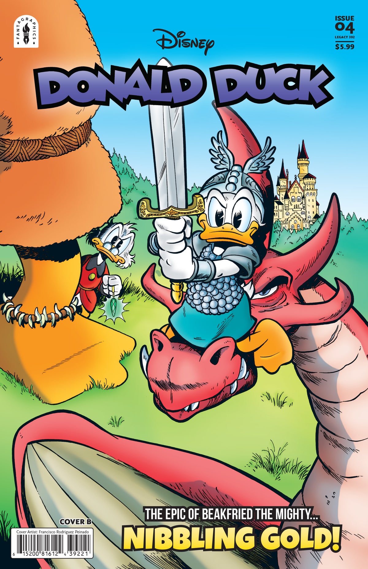 Donald Duck Legacy #392 THE THREE CABALLEROS CHRISTMAS QUEST Cover B – Fancisco Paco Rodriguez Peinado Variant