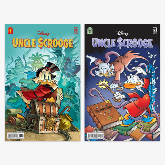 Uncle Scrooge Legacy #468 THE CURSE OF HP HATEQUACK Bundle – Covers A & B (No Incentive)