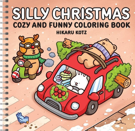 Silly Christmas Cozy and Funny Coloring Book for Adults and Teens TP Default Title