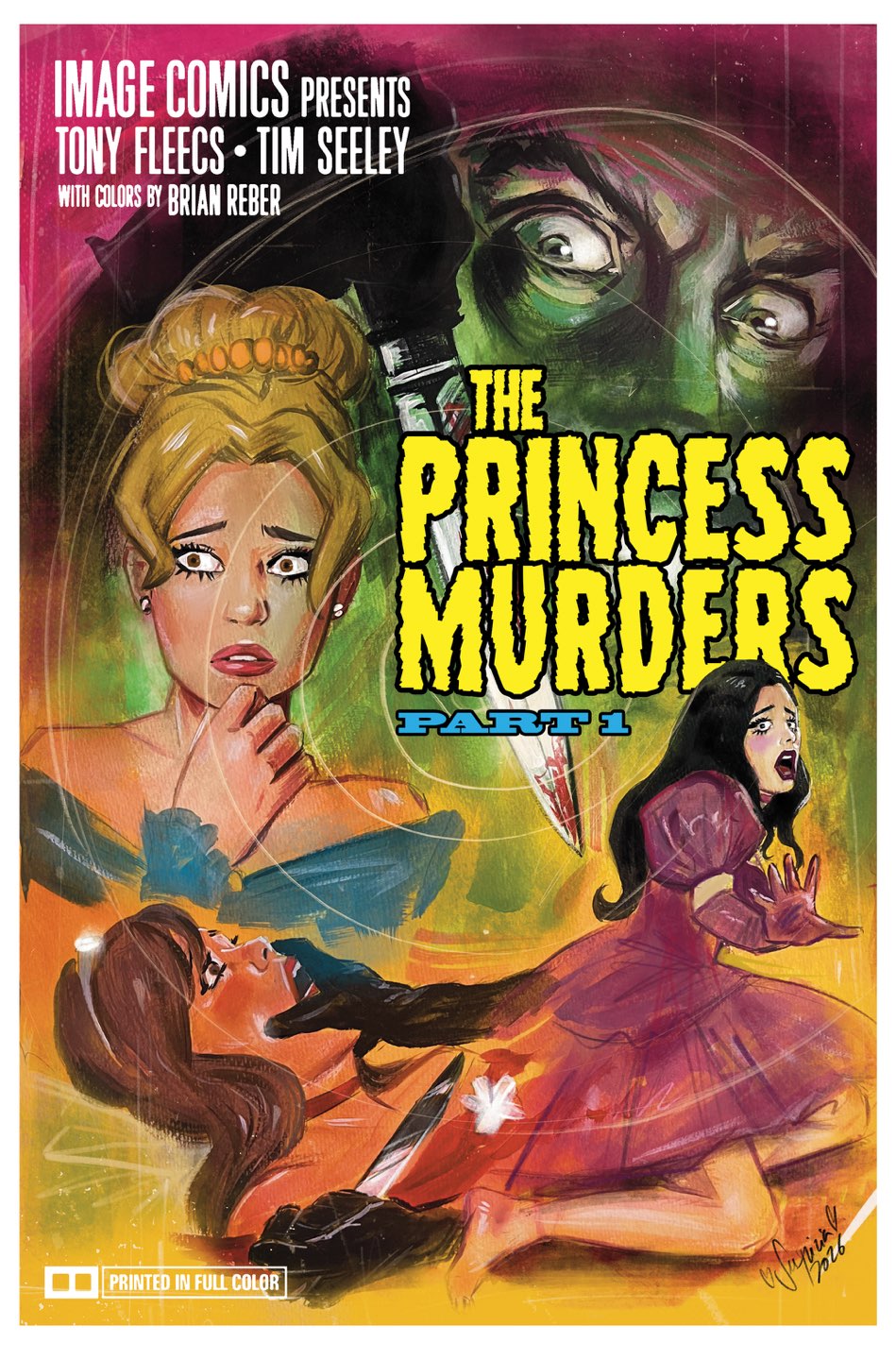 Princess Murders #1 Cover G – 1:50 Ratio Suspiria Variant