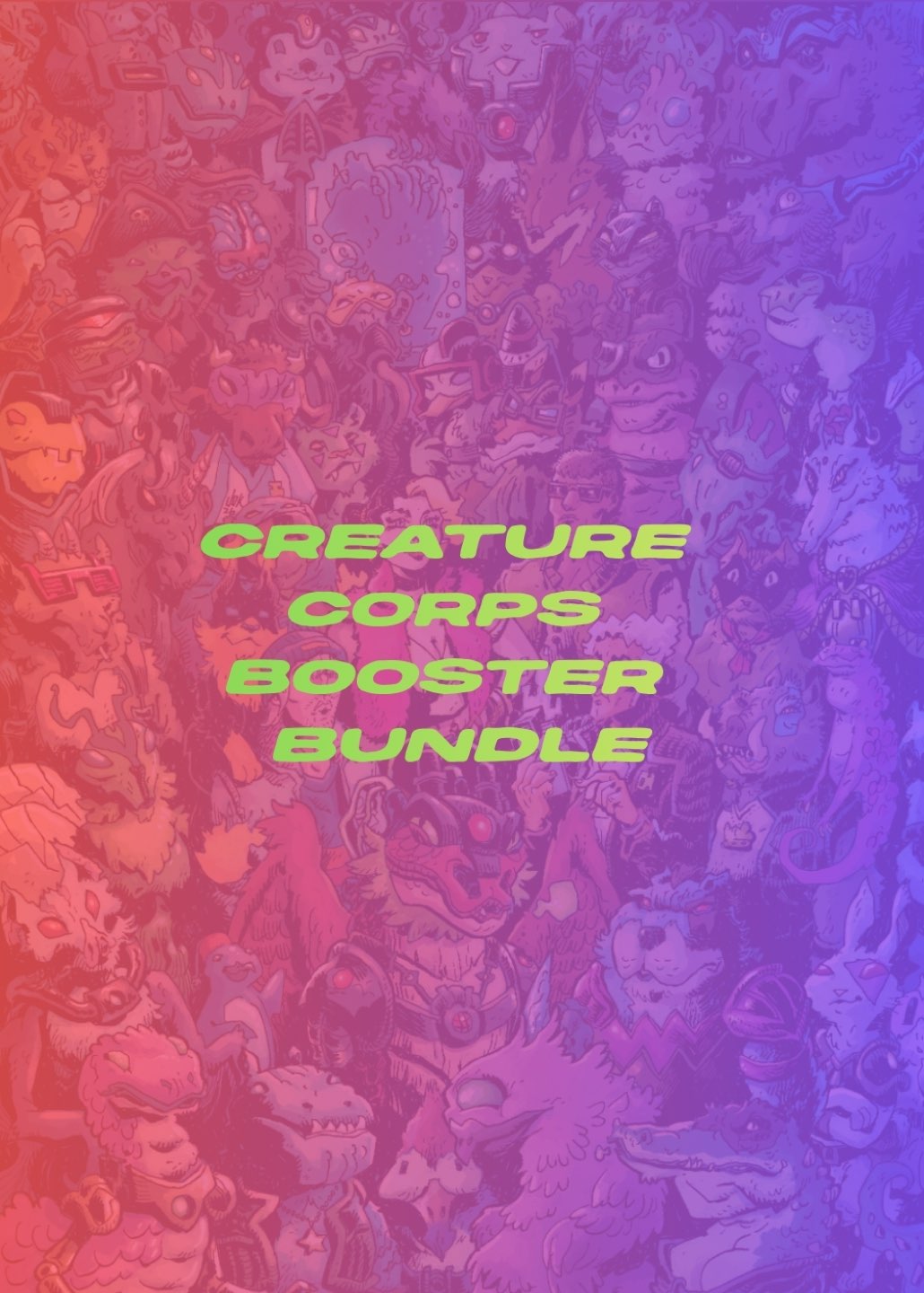 Creature Corps #1 Cover B – Jok Booster Bundle Variant