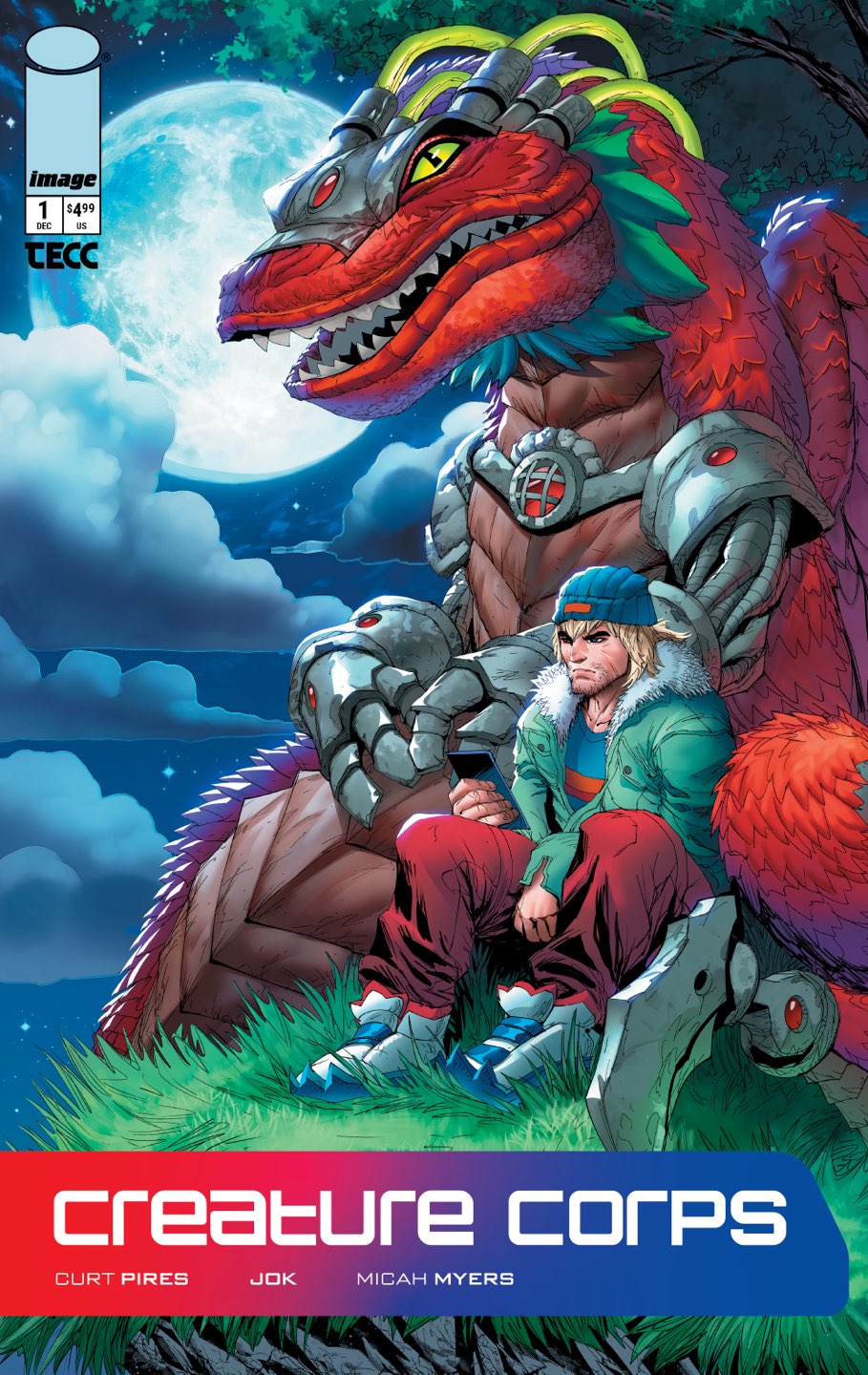 Creature Corps #1 Cover F – Tyler Kirkham Variant