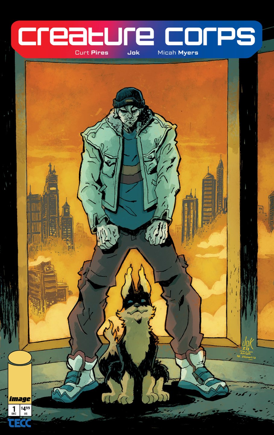 Creature Corps #1 Cover I – 1:25 Ratio Jok Absolute Batman Homage