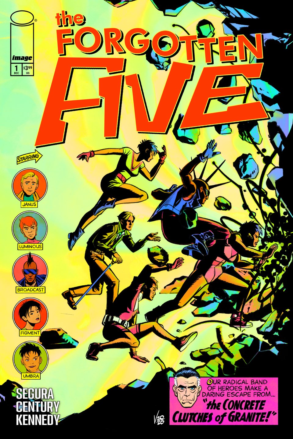 Forgotten Five #1 Cover A – Nickolej Villiger