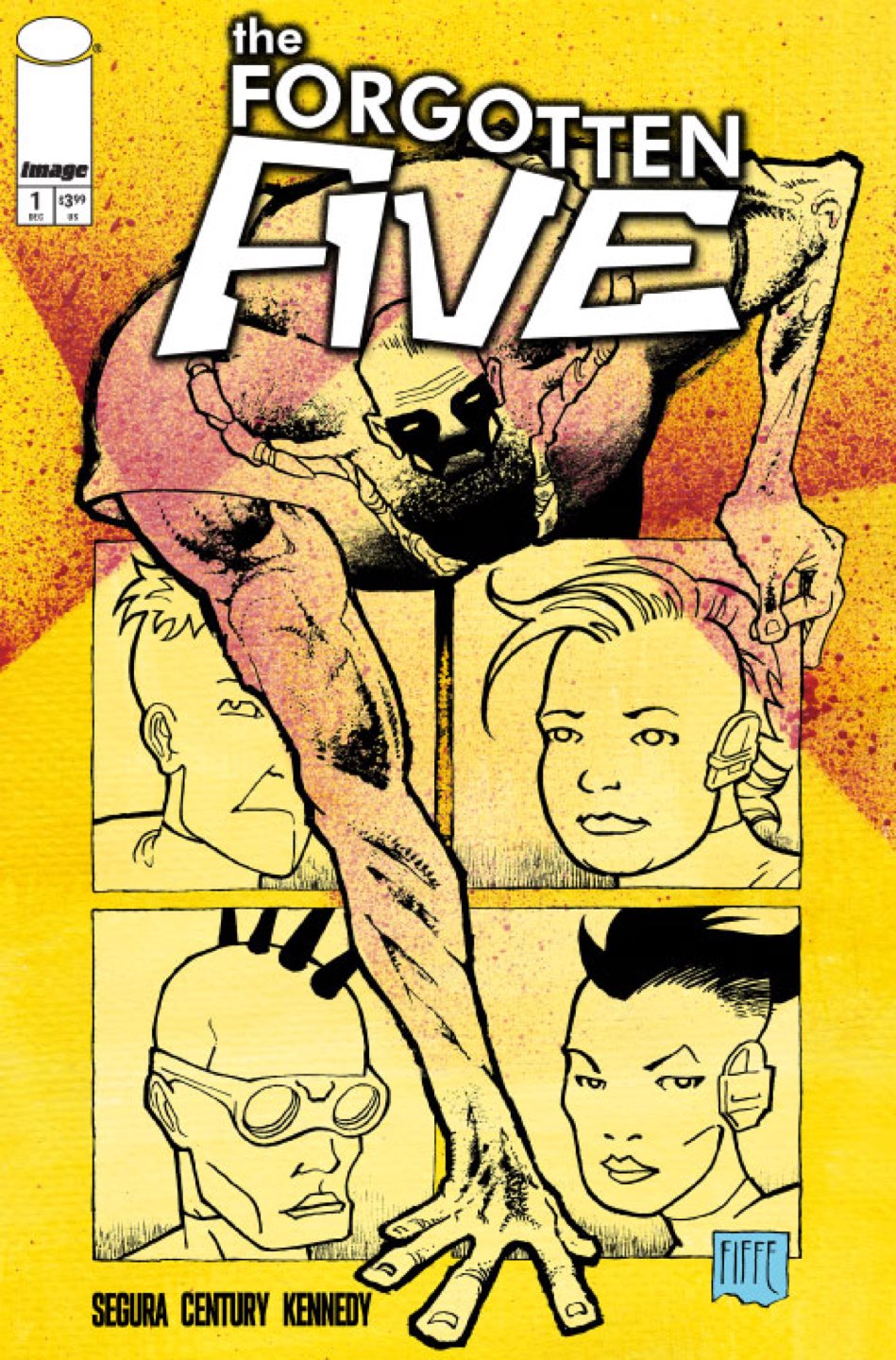 Forgotten Five #1 Cover C – Michel Fiffe Variant