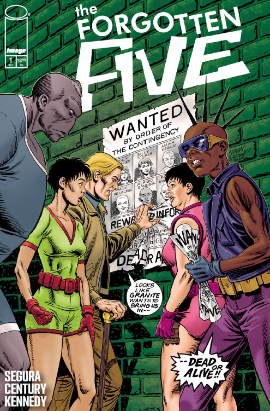 Forgotten Five #1 Cover D – Jerry Ordway Variant