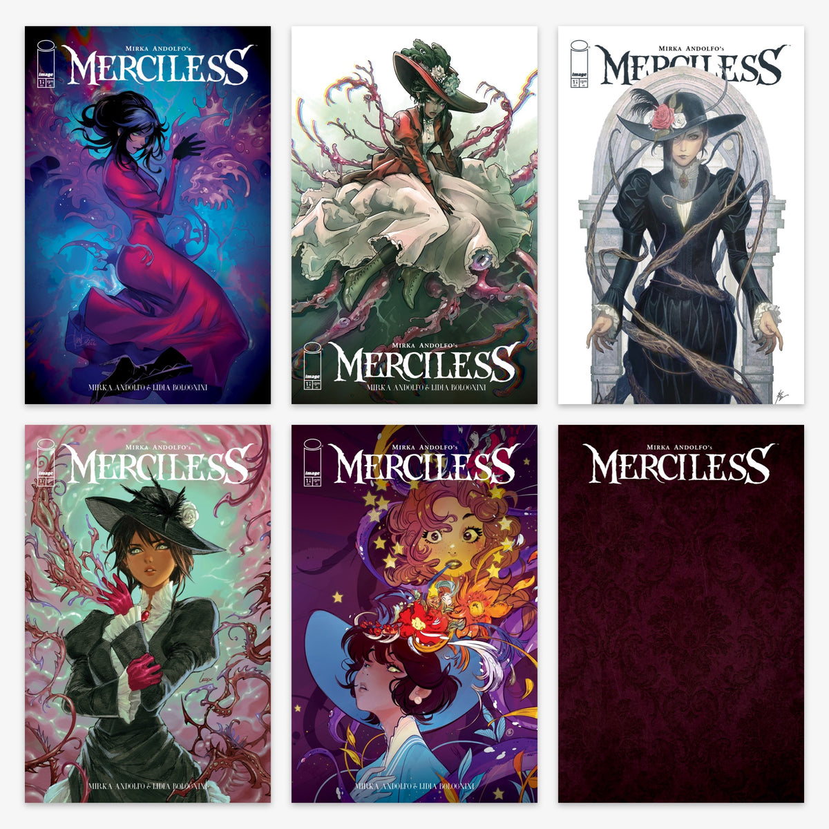 Merciless #1 (of 4) Bundle – Covers A–F (No Incentive)