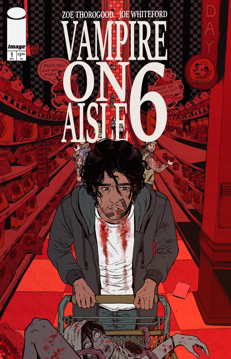 Vampire on Aisle 6 #1 (of 3) Cover E – 1:50 Ratio Zoe Thorogood Variant