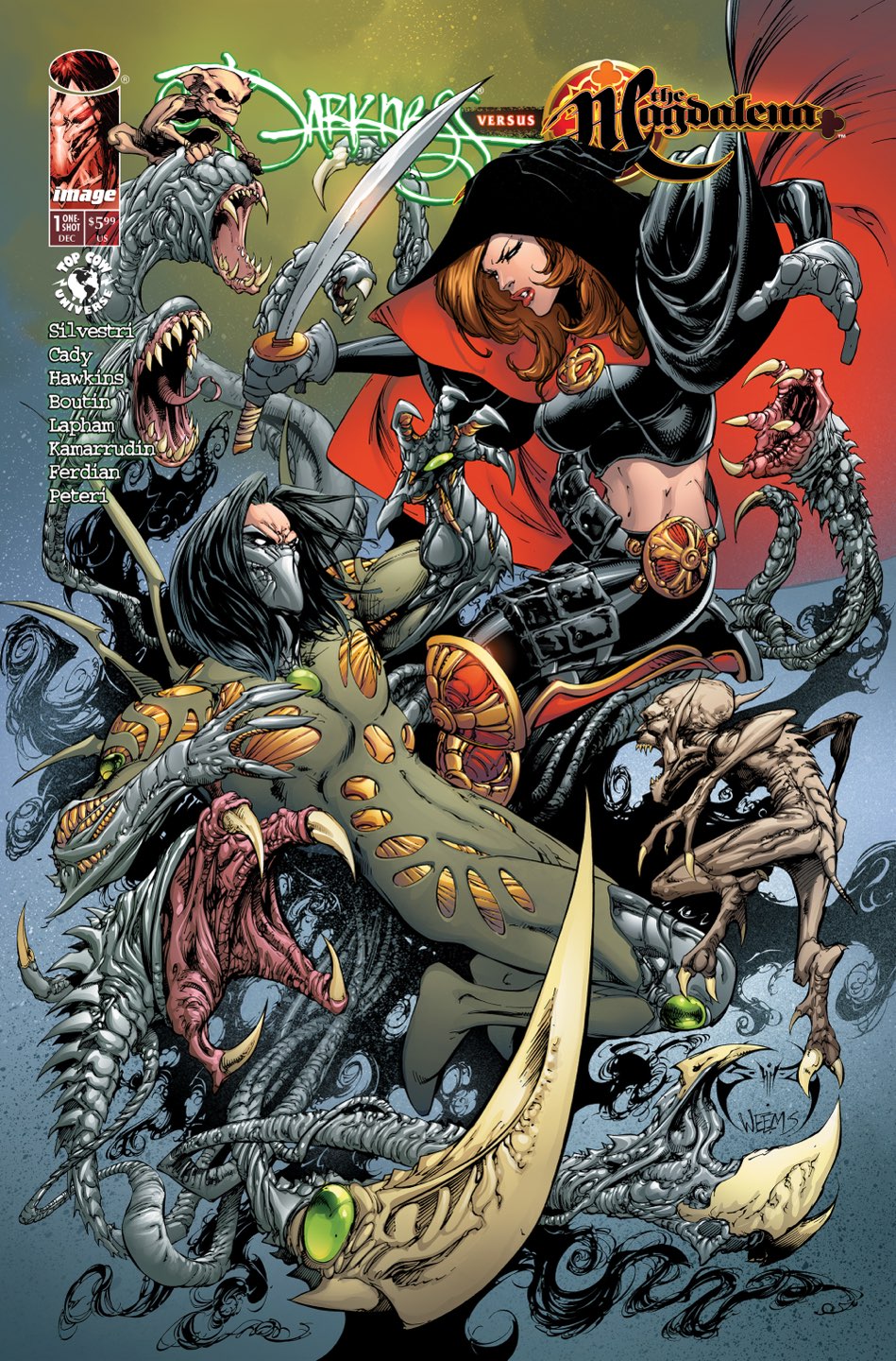 Darkness vs the Magdalena #1 (ONE SHOT) Cover B – Joe Benitez & Richard Isanove Variant