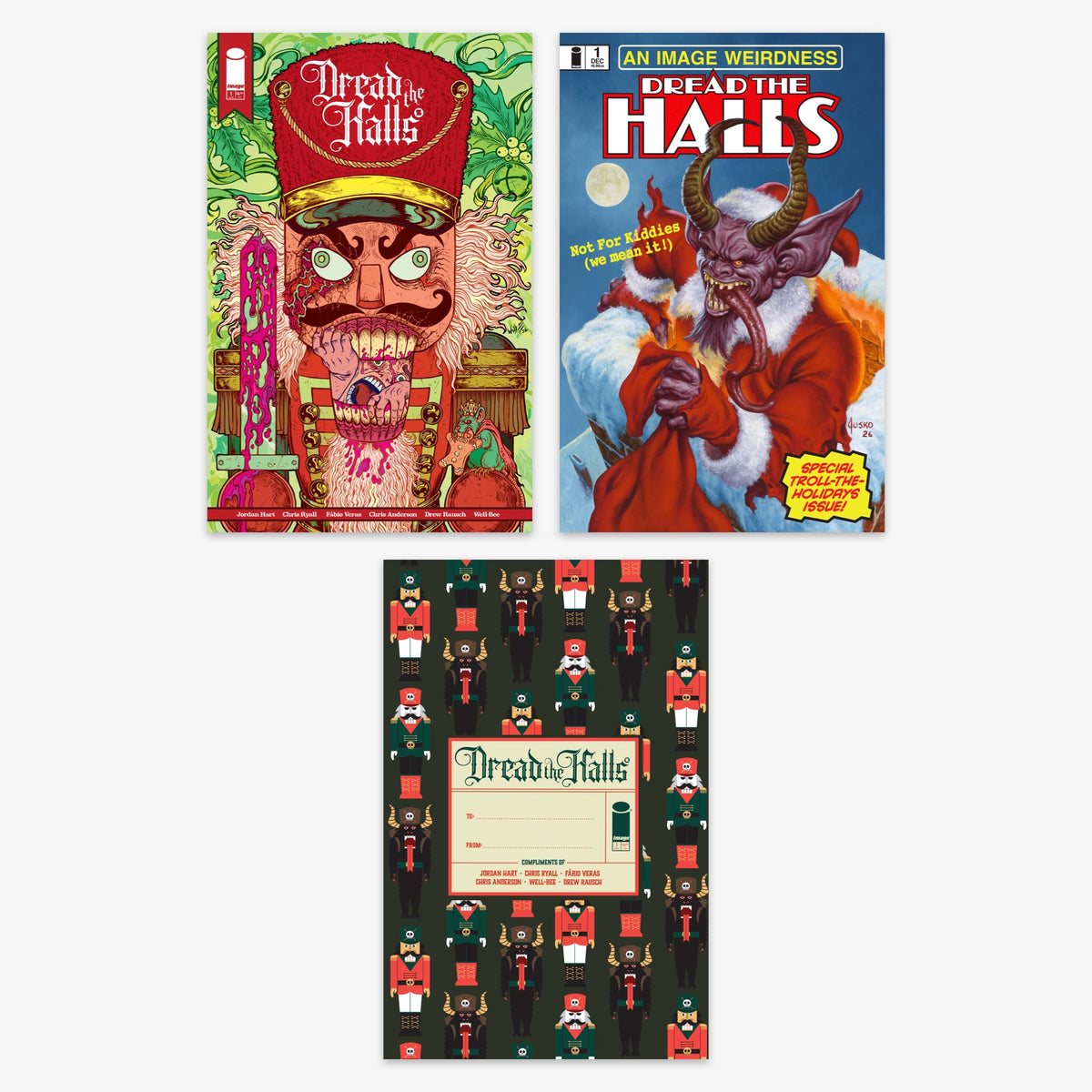 Dread the Halls 2026 (One Shot) Bundle – Covers A–C (No Incentive)