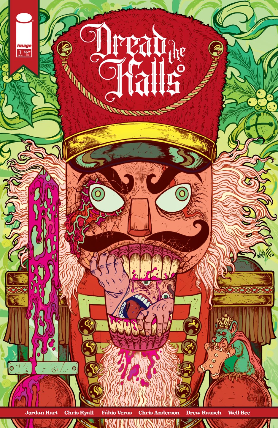 Dread the Halls 2026 (One Shot) Cover A – Maria Wolf