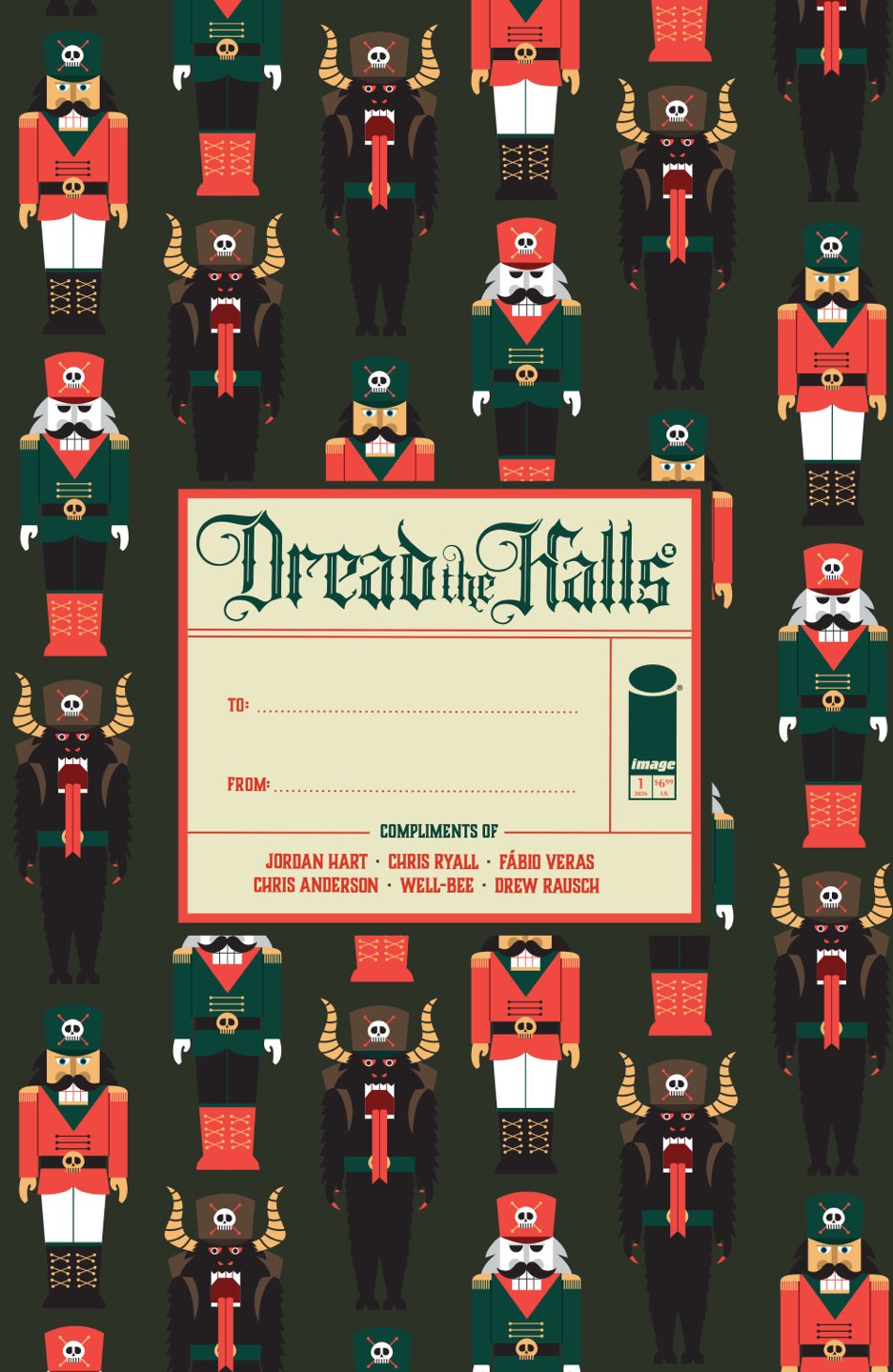 Dread the Halls 2026 (One Shot) Cover C – Jordan Hart Wrapped Variant