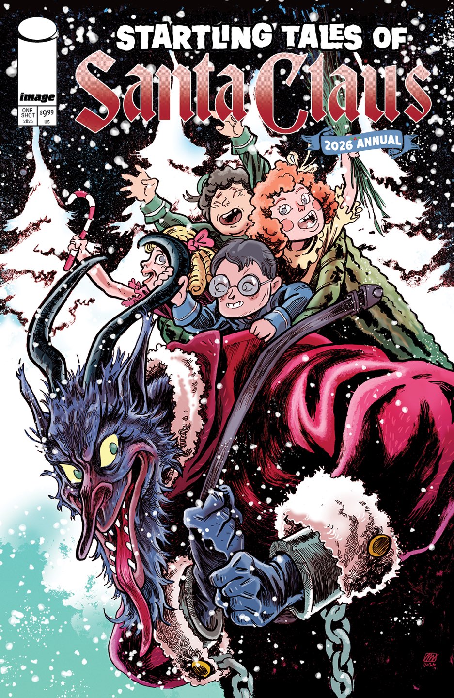 Startling Tales of Santa Claus 2026 Annual Cover B – Mark Laszlo Variant