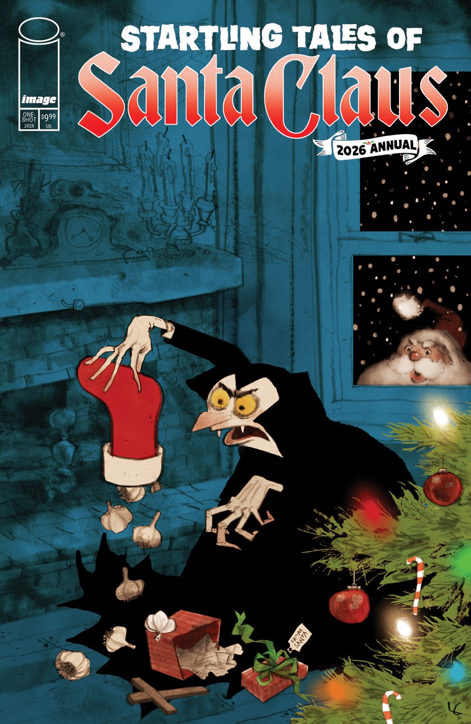 Startling Tales of Santa Claus 2026 Annual Cover E – 1:25 Ratio Lee Gatlin Variant