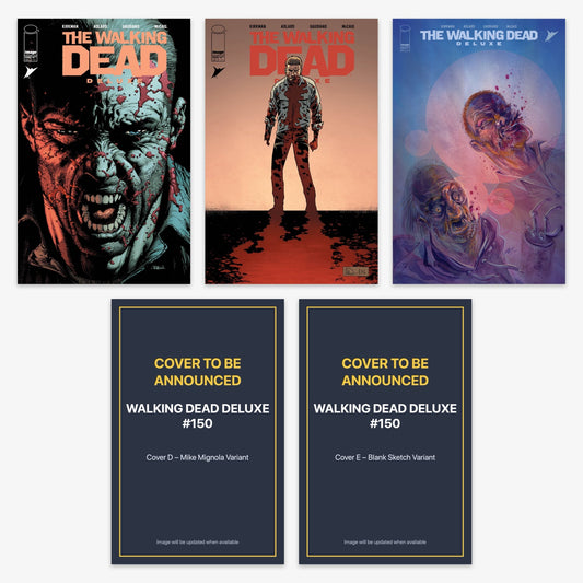 Walking Dead Deluxe #150 (Cover A–E Variants & Bundle) Bundle – Covers A–E