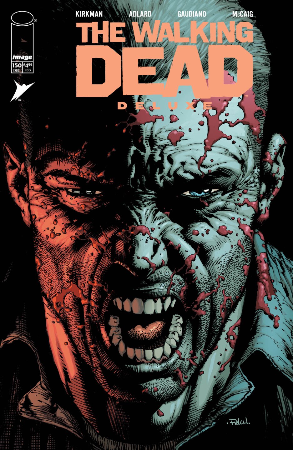 Walking Dead Deluxe #150 Cover A – David Finch & Dave McCaig